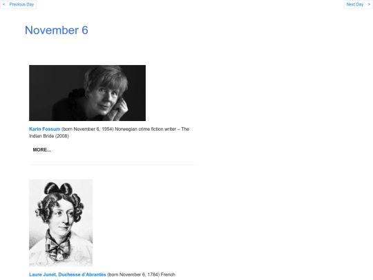 Novbdays/Nov6 screenshot