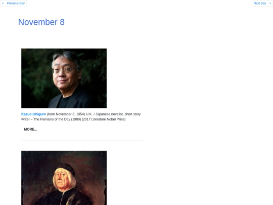 Novbdays/Nov8 screenshot