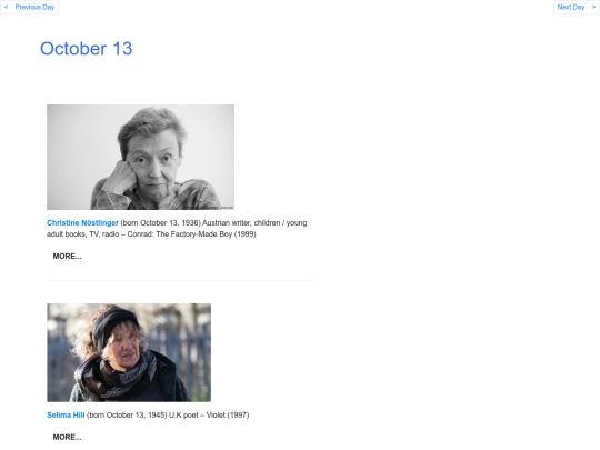 Octbdays/Oct13 screenshot