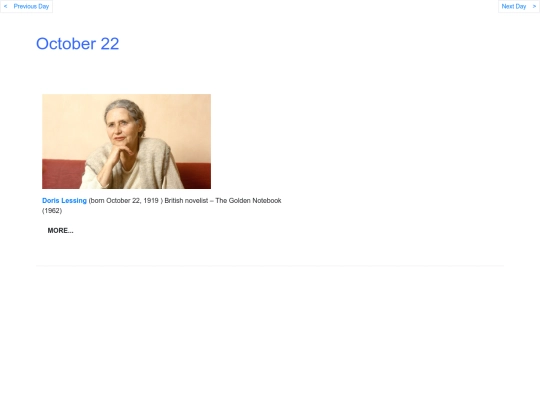 Octbdays/Oct22 screenshot