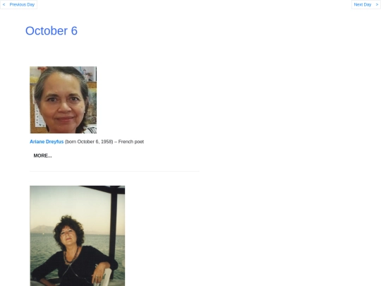 Octbdays/Oct6 screenshot