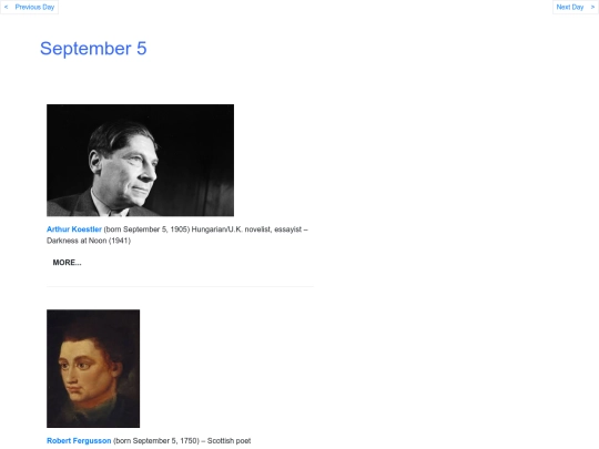Sepbdays/Sep5 screenshot