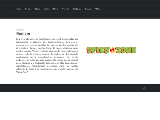 SPICY ZONE/nombre screenshot