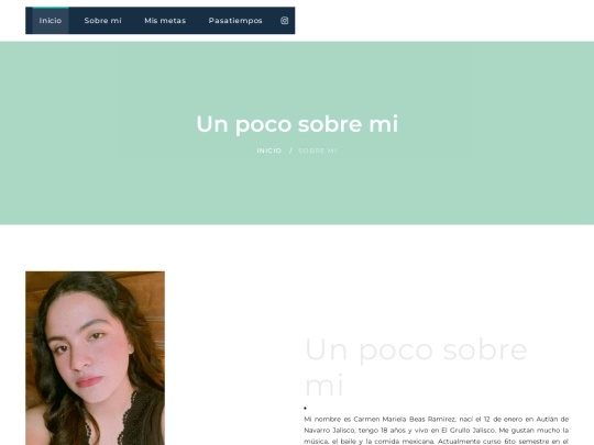 sitio personal/sobremi screenshot