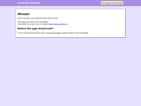 not_found screenshot