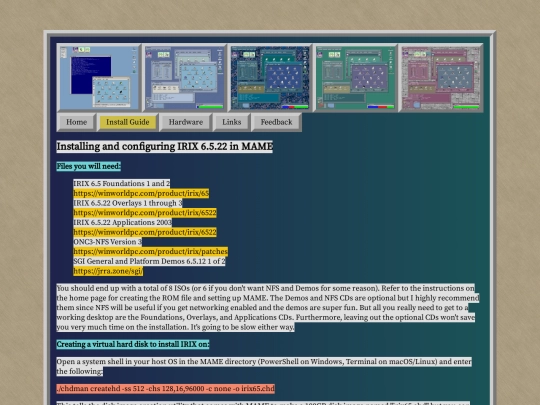 installguide screenshot
