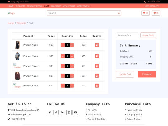 cart screenshot