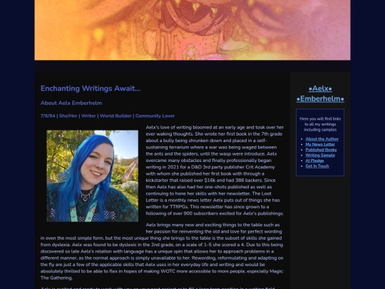 abouttheauthor screenshot