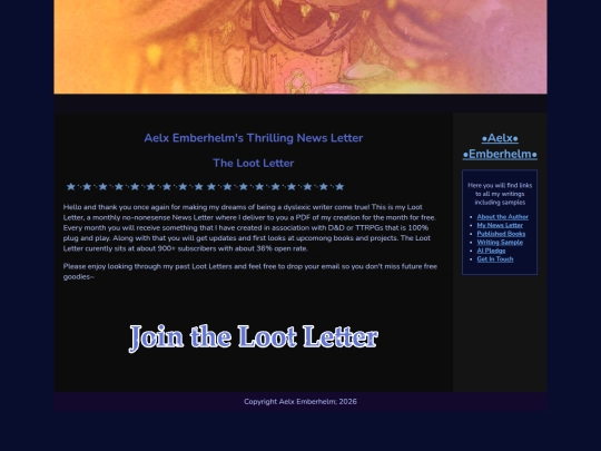mynewletter screenshot