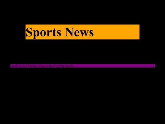 Sports screenshot