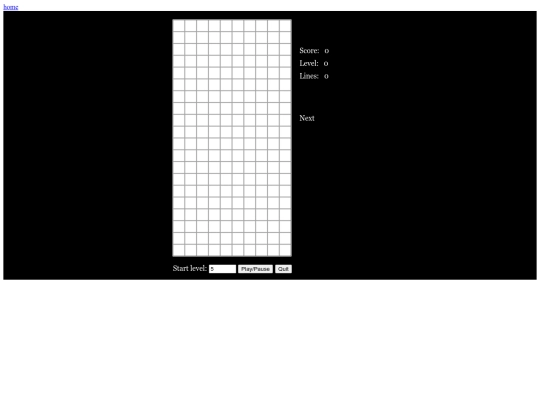 tetris screenshot