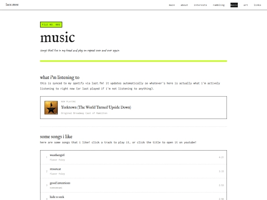 music screenshot
