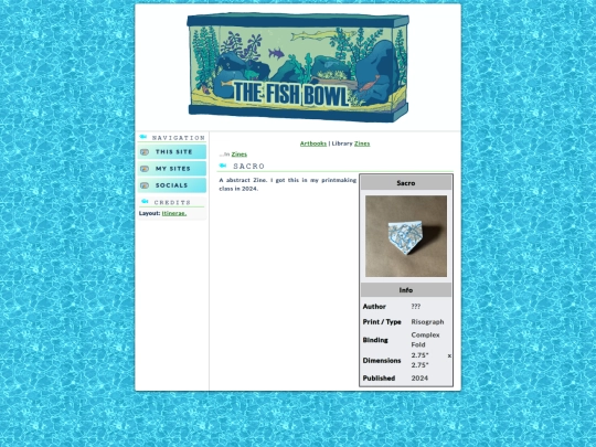 zines/sacro screenshot
