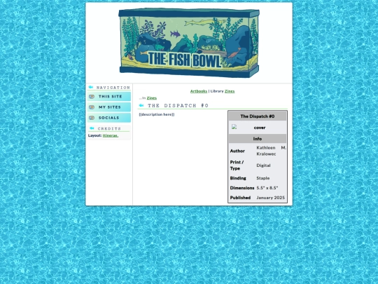 zines/the-dispatch screenshot