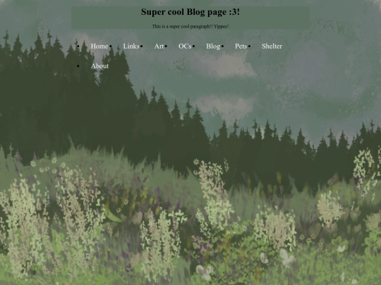 blog screenshot