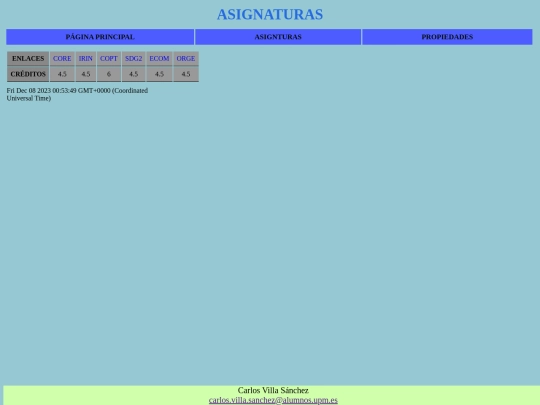 asignaturas screenshot