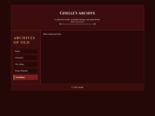 invitations screenshot