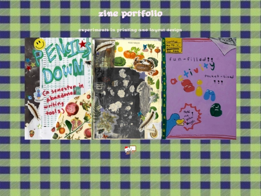 zines screenshot