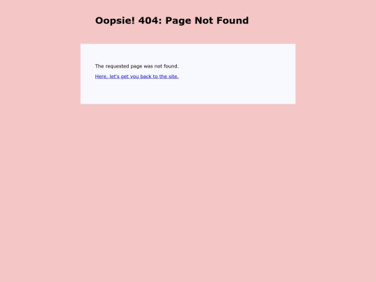 not_found screenshot