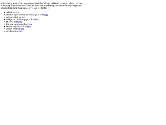 main/credits screenshot
