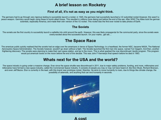 Websites/Keaton's Webpage screenshot