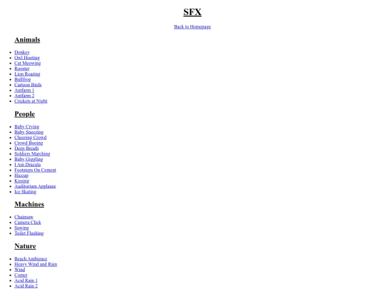index3(SFX) screenshot