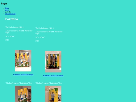 portfolio screenshot