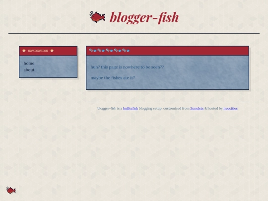 blog/not_found screenshot