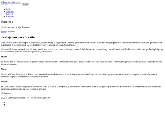 nosotros screenshot