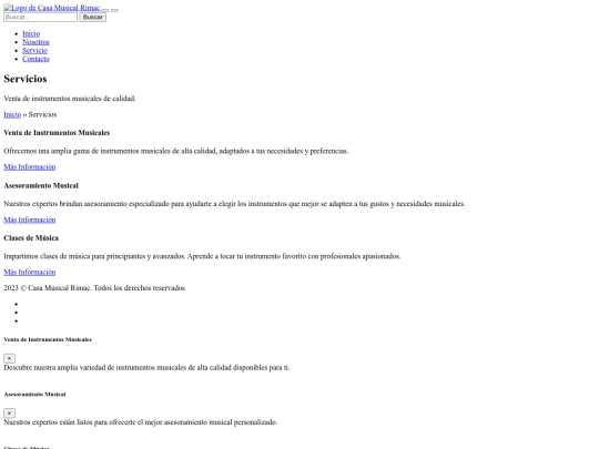 servicio screenshot