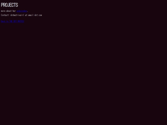 projects screenshot