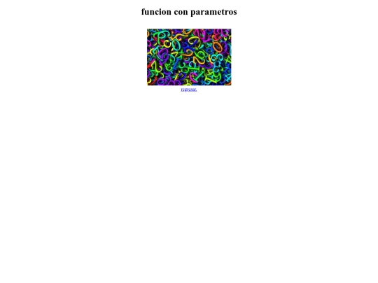funcionconparametros screenshot