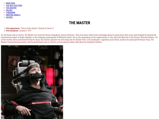 01/master screenshot