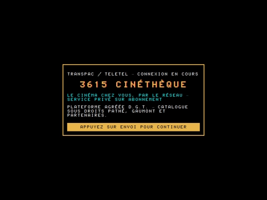3615-cinetheque screenshot