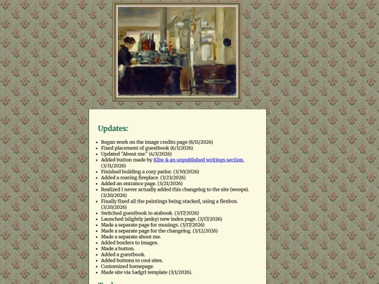 Changelog screenshot