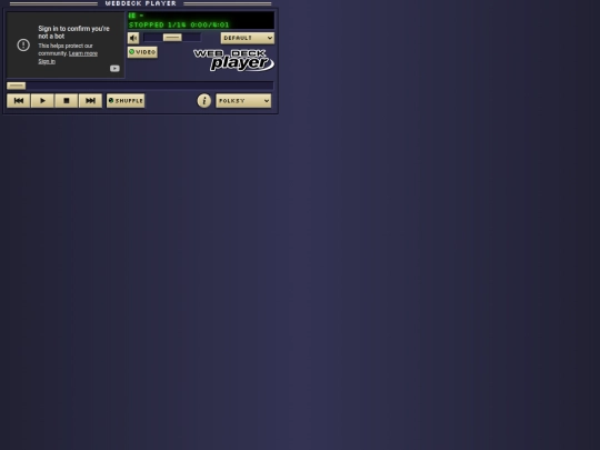 webdeck-player screenshot