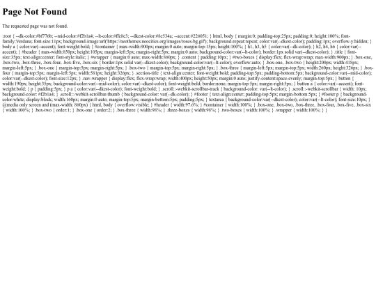 not_found screenshot