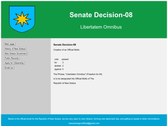 SenateDecision08 screenshot