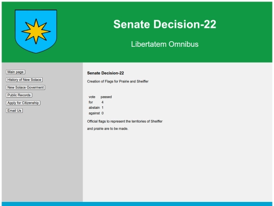 SenateDecision22 screenshot