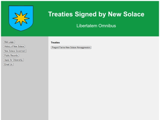Treaties screenshot