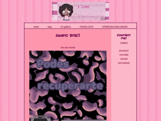 fanfic_index screenshot