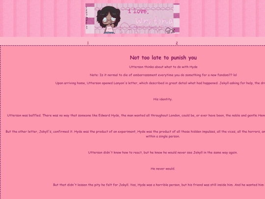 fanfics/not too late to save you/chapter2 screenshot