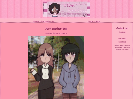 fanfics/unusualwork/chapter1 screenshot
