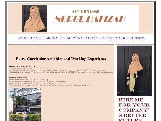 curricular screenshot