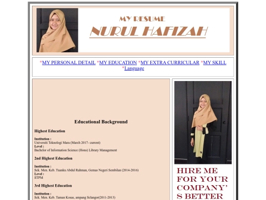 education screenshot