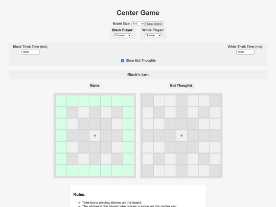 center screenshot
