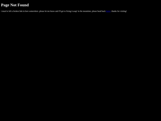 not_found screenshot