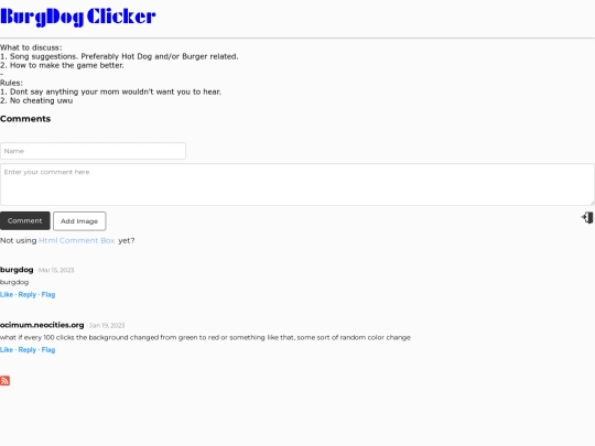 clicker/clicker2 screenshot