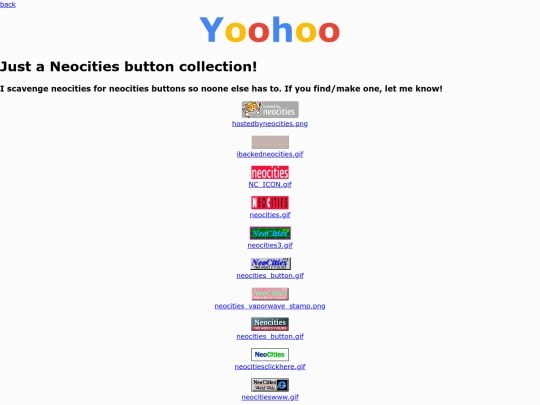 neocities-buttons screenshot