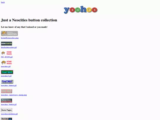 neocities-buttons/main screenshot